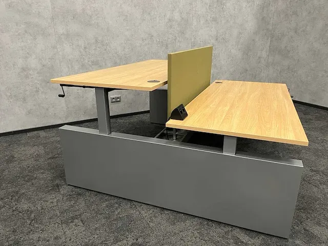 Ahrend/ steelcase - duo slinger werkplek 180x80 - afbeelding 13 van  27