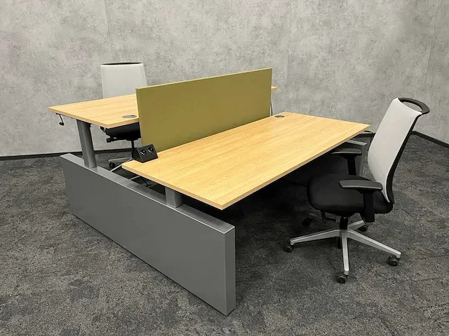 Ahrend/ steelcase - duo slinger werkplek 180x80 - afbeelding 12 van  27