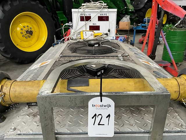 Ahs elp 650/2 traktor mobiele aftakas vermogenstester - afbeelding 2 van  12