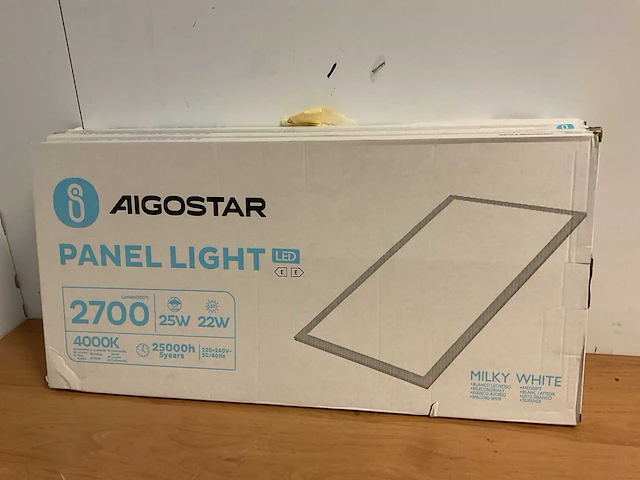 Aigostar light led paneel (3x) - afbeelding 1 van  6