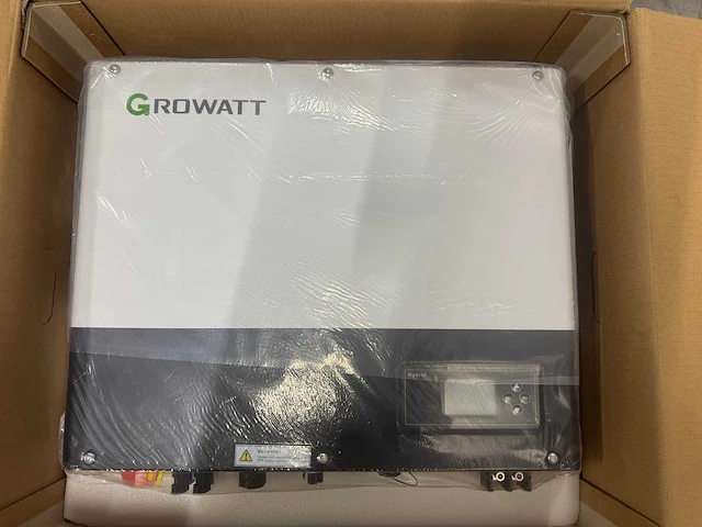 Aiko - set van 12 zonnepanelen (440 wp) en growatt 4.6k hybride omvormer - afbeelding 7 van  8