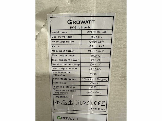 Aiko - set van 14 zonnepanelen (440 wp) en growatt 5.0k omvormer - afbeelding 8 van  8
