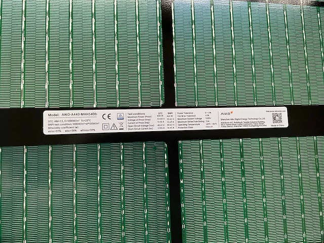 Aiko a440-mah54db zonnepaneel (6x) - afbeelding 5 van  7