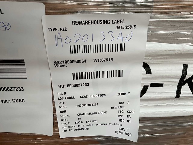 Air brake chamber (18x) - afbeelding 4 van  4