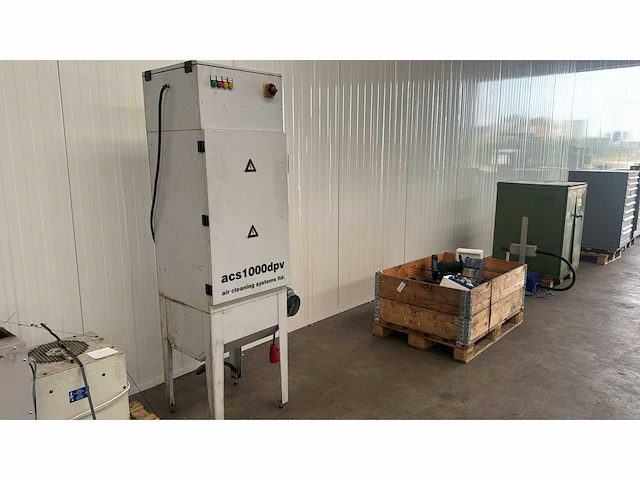 Air cleaning systems acs1000dpv statisch afzuigfilter - afbeelding 1 van  6