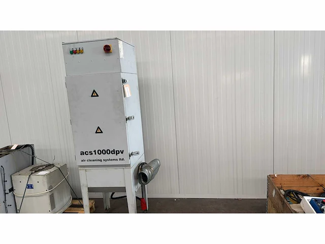 Air cleaning systems acs1000dpv statisch afzuigfilter - afbeelding 2 van  6
