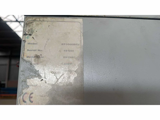 Air cleaning systems acs1000dpv statisch afzuigfilter - afbeelding 5 van  6