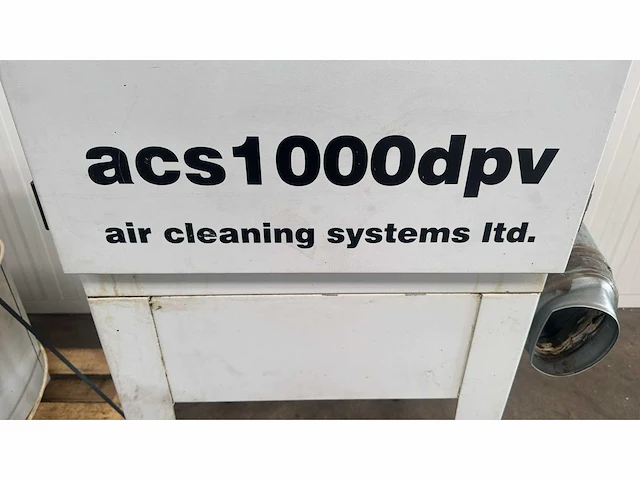 Air cleaning systems acs1000dpv statisch afzuigfilter - afbeelding 6 van  6