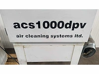 Air cleaning systems acs1000dpv statisch afzuigfilter - afbeelding 6 van  6