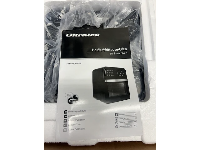 Air fryer, oven 12 programma's ultratec - afbeelding 4 van  6