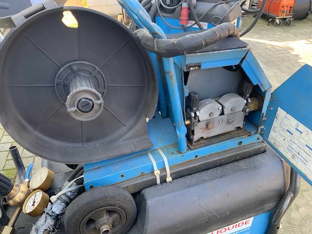 Air liquide optipulse 380iw mig lasapparaat - afbeelding 6 van  7