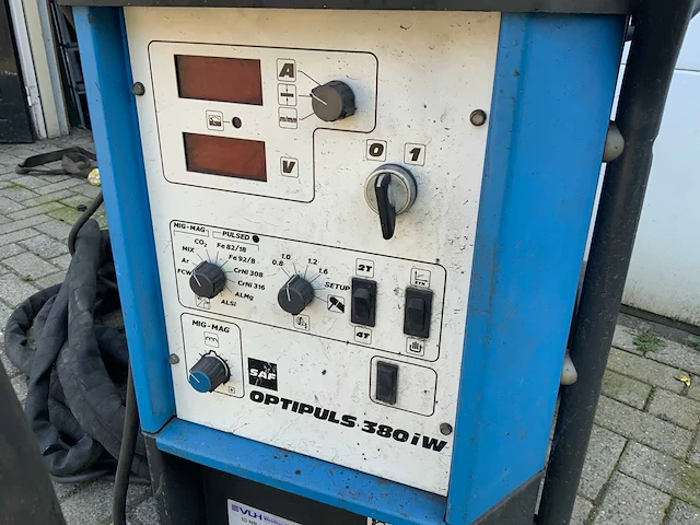 Air liquide optipulse 380iw mig lasapparaat - afbeelding 3 van  8