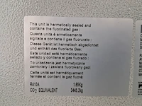 Airconditioning 15kw watergekoeld met buitenunit fral, facsw51, bouwjaar 2021 - afbeelding 3 van  12
