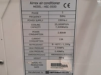 Airconditioning 7,5kw 230v - spot af22 hephzibah, hsc-3500, bouwjaar 2017 - afbeelding 5 van  5