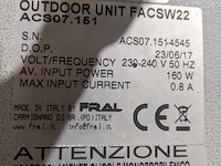 Airconditioning 7kw 230v - fral, facsw22, 2014 - afbeelding 9 van  17