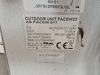 Airconditioning 7kw 230v , fral, facsw22, 2014 - afbeelding 7 van  18
