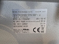 Airconditioning 7kw 230v , fral, facsw22, 2014 - afbeelding 2 van  20