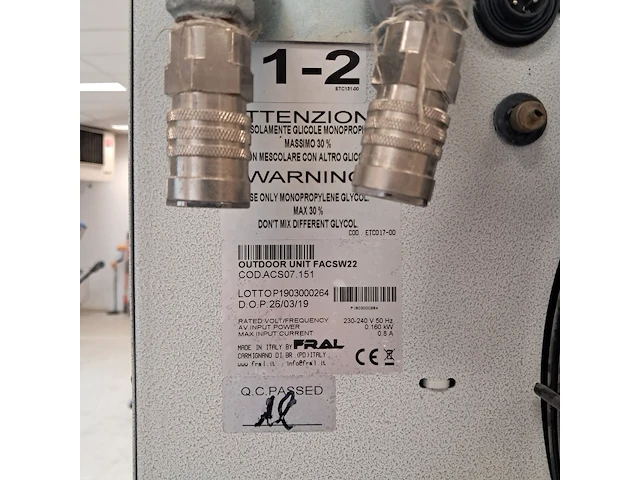 Airconditioning 7kw 230v , fral, facsw22, 2017 - afbeelding 11 van  11
