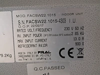 Airconditioning 7kw 230v, fral, facsw22, 2017 - afbeelding 3 van  12