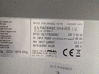 Airconditioning 7kw 230v fral, facsw22, bouwjaar 2017 - afbeelding 4 van  18