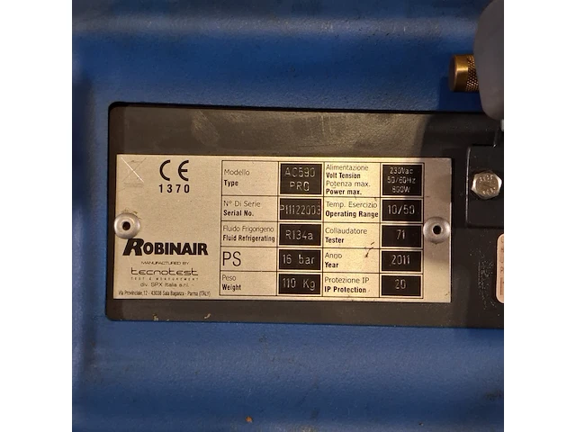 Airconditioning laadstation, robinair, ac590pro, 2011 - afbeelding 4 van  14
