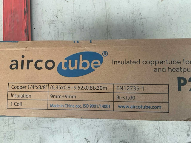 Aircotube p2330 geïsoleerd koperbuis - afbeelding 2 van  4
