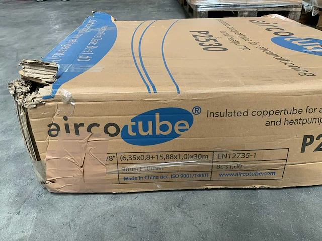Aircotube p2530 koperbuis leiding rol 30m - afbeelding 3 van  4