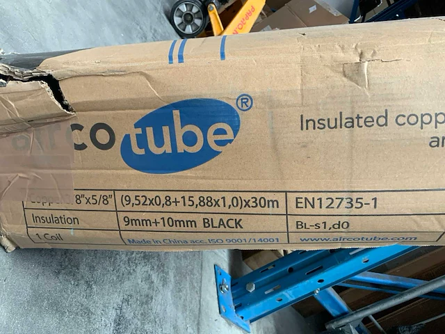 Aircotube p3530b geïsoleerde koperbuis leiding rol 30m zwart - afbeelding 3 van  3