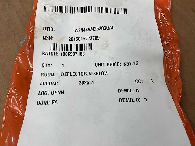 Airflow deflector - afbeelding 4 van  4