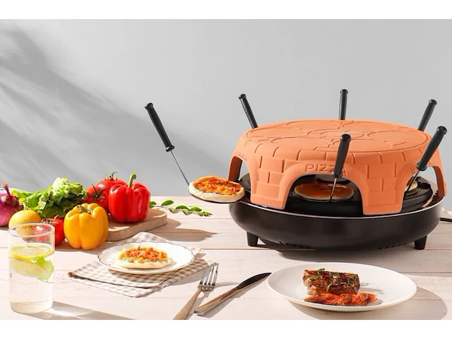 Airfryer 10 l & pizzarette 6 persoons, swiss pro plus - afbeelding 6 van  7