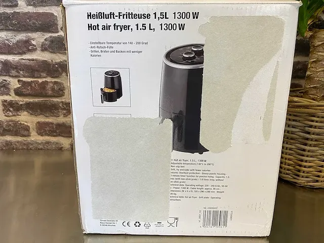 Airfryer 1,5 liter - afbeelding 2 van  2