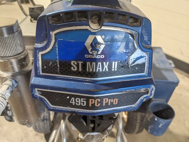 Airless spuit 2,3l 230v graco, st max ii 495 pc pro, bouwjaar 2017 - afbeelding 4 van  16