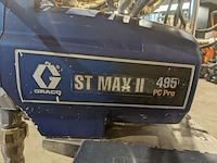 Airless spuit 2,3l 230v graco, st max ii 495 pc pro, bouwjaar 2017 - afbeelding 5 van  16