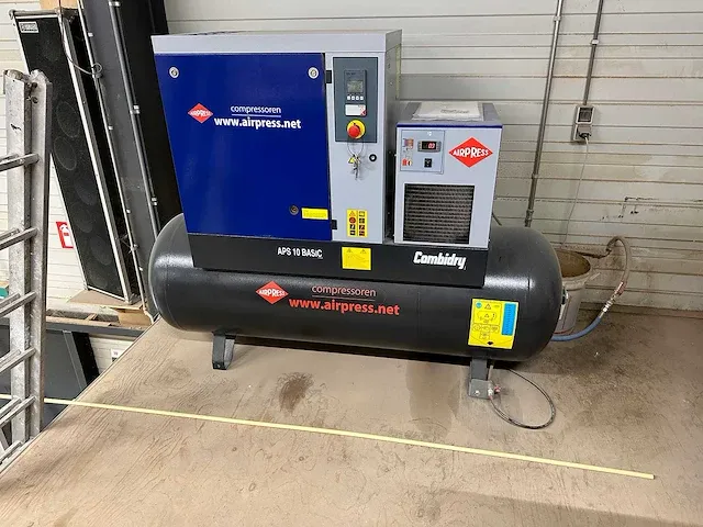 Airpress - aps 10 dry 500 - schroefcompressor - 2022 - afbeelding 1 van  14