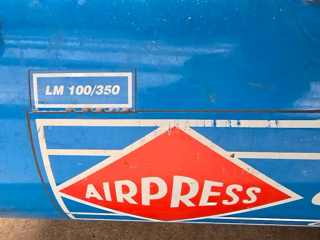 Airpress - lm 100 350 - zuigercompressor - afbeelding 6 van  6