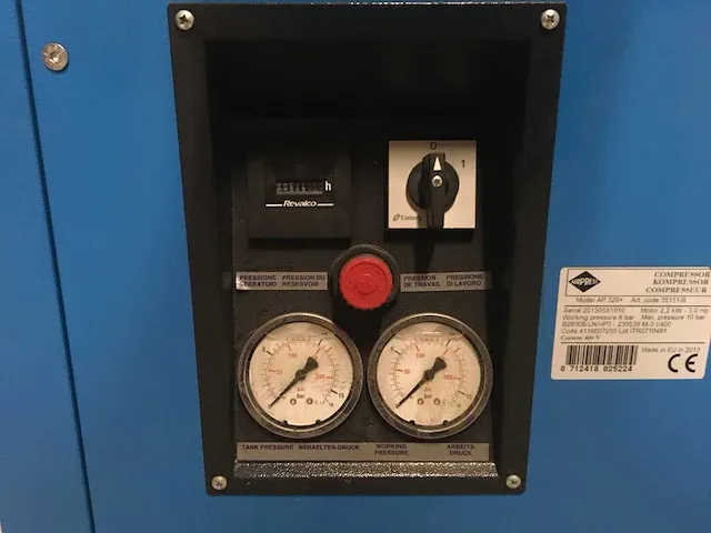 Airpress ap 320+ silent.ln air compressor - afbeelding 6 van  10