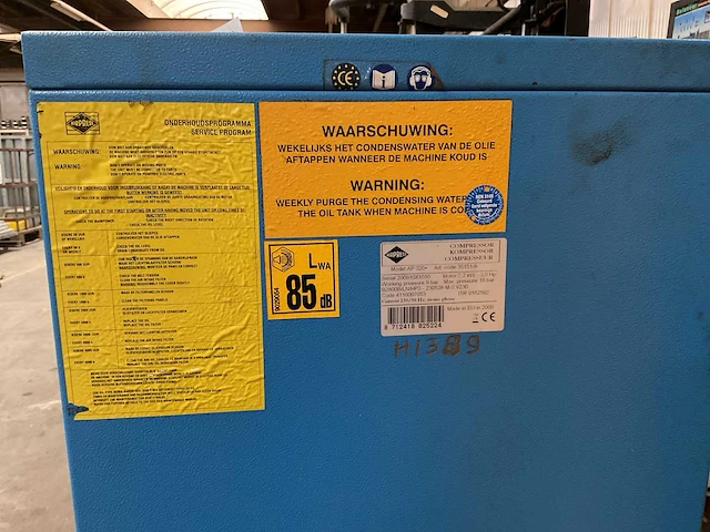 Airpress ap320+ zuigercompressor - afbeelding 6 van  7