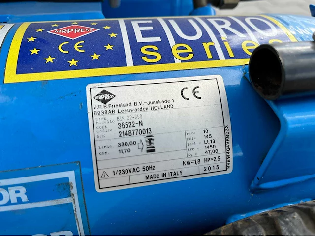 Airpress bln 22-350 luchtcompressor - afbeelding 7 van  7