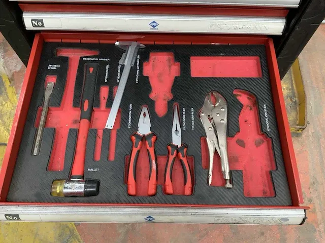 Airpress gereedschapswagen - afbeelding 5 van  8