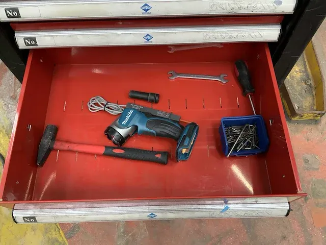 Airpress gereedschapswagen - afbeelding 7 van  8