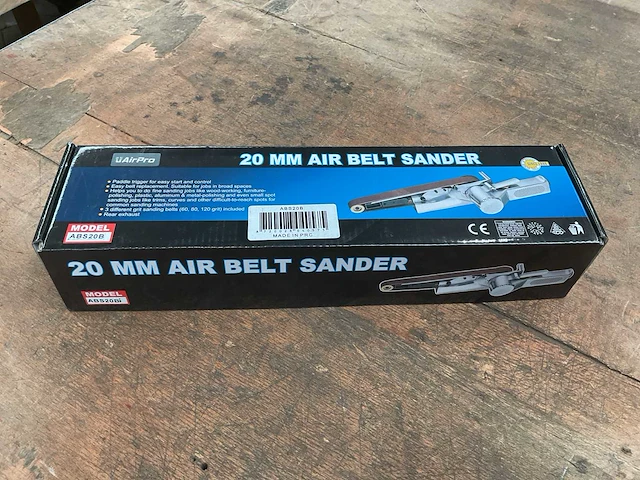 Airpro abs20b belt sander - afbeelding 4 van  4