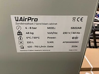 Airpro sb22ab straalcabine - afbeelding 7 van  7