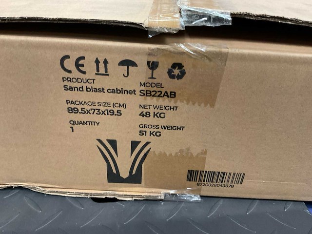 Airpro sb22ab straalcabine - afbeelding 5 van  5