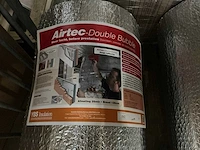 Airtec isolatiefolie 25 meter (2x) - afbeelding 2 van  3