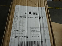 Ajax - chubb euro m2 600-25-3/4" - brandslanghaspel - afbeelding 2 van  2