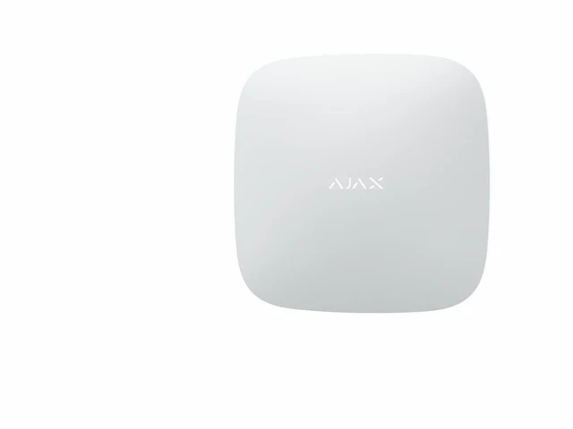 Ajax hub met gsm en ip communicatie wit - afbeelding 1 van  2