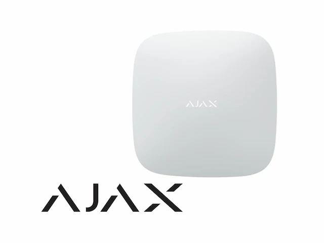 Ajax hub met gsm en ip communicatie wit - afbeelding 2 van  2