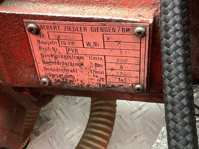Ajaxziegler watertank haakarm bak/brandweermateriaal 6000 liter - afbeelding 16 van  16