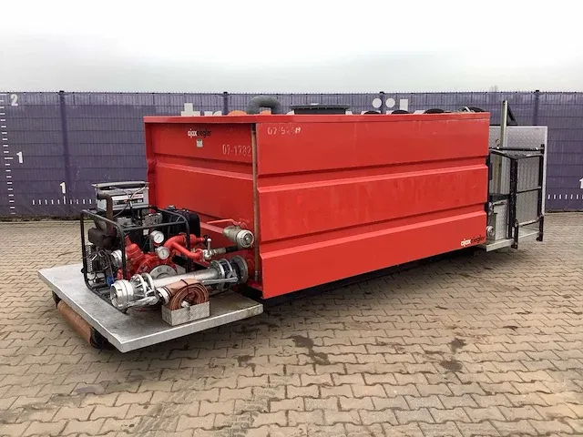 Ajaxziegler watertank haakarm bak/brandweermateriaal 6000 liter - afbeelding 3 van  16