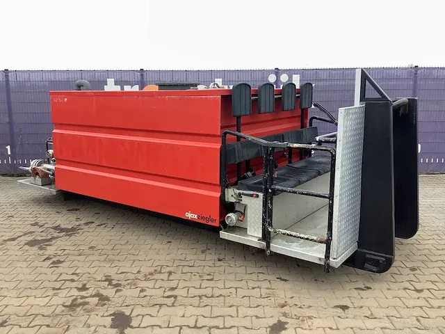 Ajaxziegler watertank haakarm bak/brandweermateriaal 6000 liter - afbeelding 4 van  16